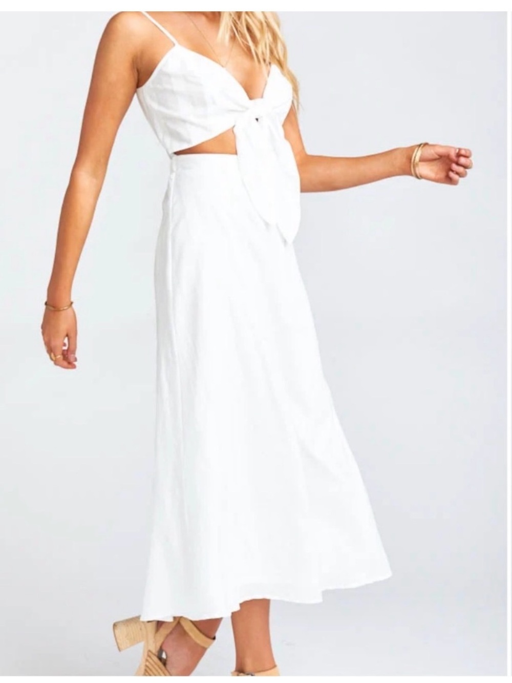 Show Me Your MuMu Moby Tie Dress